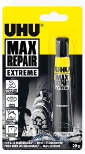 UHU Max Repair blister 8g - uniwersalny klej naprawczy