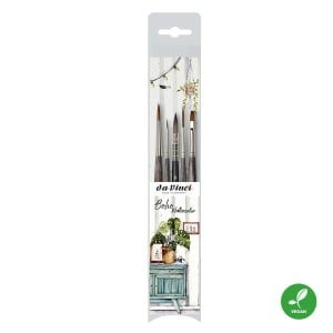 da Vinci Boho Watercolor Set - komplet 5 pędzli akwarelowych