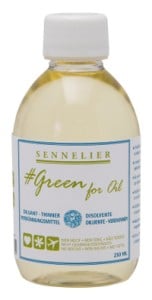 Sennelier "Green for Oil" Thiner - medium do farb olejnych