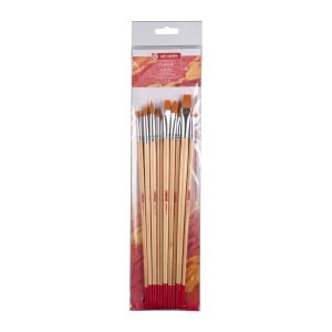 Art Creation Brush Set 10szt - komplet pędzli syntetycznych