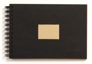 Clairefontaine KRAFT szkicownik na spirali z brązowym papierem 90g 60str - blok w twardej oprawie