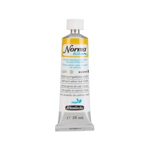 241 Cadmium Yellow Medium Hue, farba olejna wodorozpuszczalna Norma Blue Schmincke 35ml