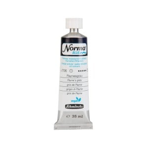 706 Payne's Grey, farba olejna wodorozpuszczalna Norma Blue Schmincke 35ml