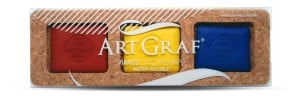ARTGRAF Tailor Shape Primary Colours 3 szt - kostki pigmenrowe wodorozpuszczalne