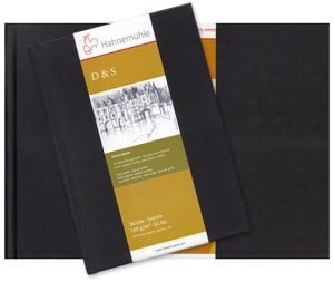 Szkicownik D&S Czarny 140g 80 ark. Portretowy - blok rysunkowy