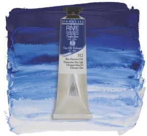 312 Ultramarine blue light hue, farba olejna Rive Gauche Sennelier