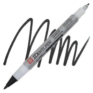 Sakura Identi-Pen Dual Marker BLACK - marker dwustronny