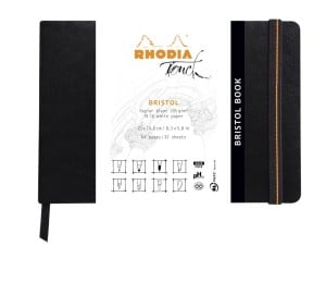 Rhodia Touch BRSTOL BOOK 205g 32ark. - ekstra gładki blok w twardej oprawie
