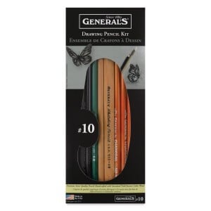 General's Drawing Pencil Kit #10 - komplet rysunkowy ołówki + węgle