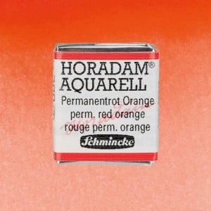360 Permanent Red Orange, akwarela Horadam Schmincke 1/2 kostki