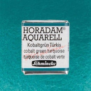 510 Cobalt Green Turquoise, akwarela Horadam Schmincke 1/2 kostki
