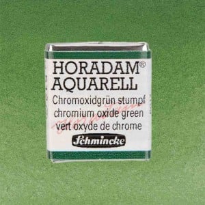 512 Chromium Oxide Green, akwarela Horadam Schmincke 1/2 kostki
