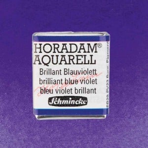 910 Briliant Blue Violet, akwarela Horadam Schmincke 1/2 kostki