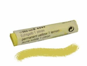 002B Permanent Yellow 1 Lemon, pastel sucha Schmincke