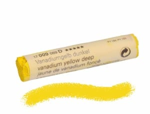 009D Vanadium Yellow Deep, pastel sucha Schmincke