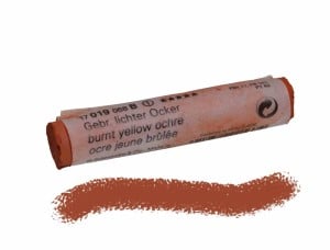 019B Burnt Yellow Ochre, pastel sucha Schmincke