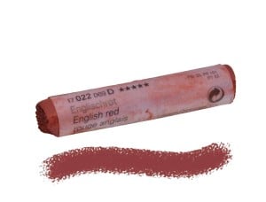 022D English Red, pastel sucha Schmincke