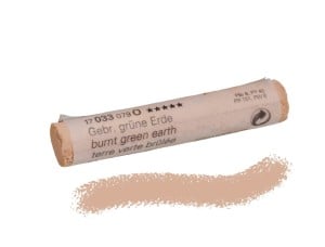 033O Burnt Green Earth, pastel sucha Schmincke