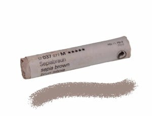 037M Sepia Brown, pastel sucha Schmincke