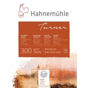 "Turner" Aquarell CP 300g 10 ark - blok akwarelowy