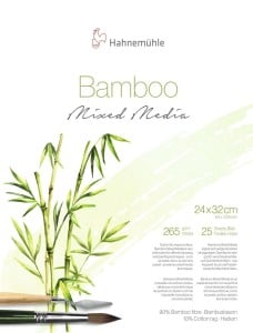 Blok Mixed Media Bamboo 265g 25ark, Hahnemuhle