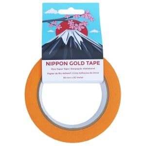Nippon Gold Rice Paper Tape 38mm x 50m - taśma maskująca z papieru ryżowego