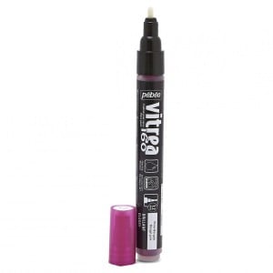 Pebeo Vitrea 160 Gloss BENGAL PINK - marker do szkła błyszczący