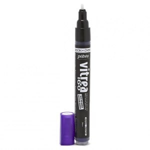Pebeo Vitrea 160 Matt MAUVE- marker do szkła matowy