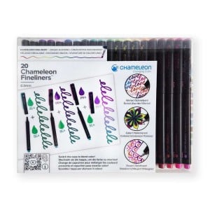 Chameleon Fineliners 20 kolorów - cienkopisy tonalne