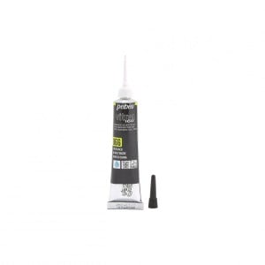 Vitrea 160 Outliner Transparent INK BLACK 20ml - konturówka do szkła Pebeo