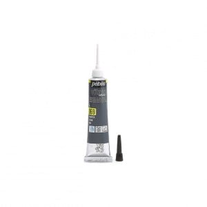 Vitrea 160 Outliner Transparent PEWTER 20ml - konturówka do szkła Pebeo