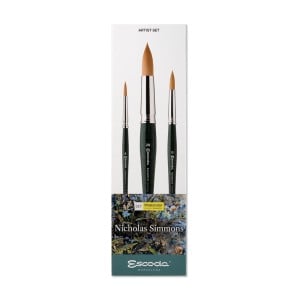 Escoda 8604 Nicholas Simmons 1 - komplet pędzli