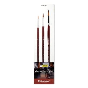 Escoda 8601 Alvaro Castagnet 1 - komplet pędzli