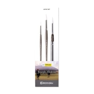 Escoda 8605 Joseph Zbukvic 1 - komplet pędzli