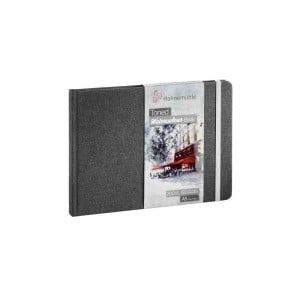 Toned Watercolour Book GREY 200g 30ark - album akwarelowy z barwionym papierem