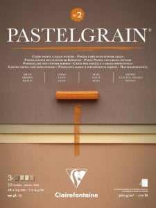Clairefontaine PASTELGHRAIN nr.2 360g 12 ark - blok do pasteli