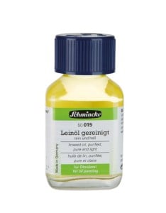 Schmincke Linseed Oil Purified - olej lniany oczyszczony