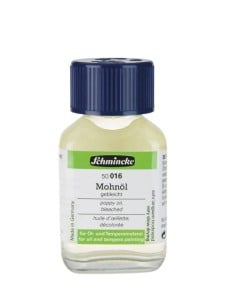 Schmincke Poppy Oil Bleached - olej makowy bielony