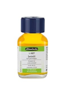 Schmincke Linseed Oil Cold Pressed - olej lniany tłoczony na zimno