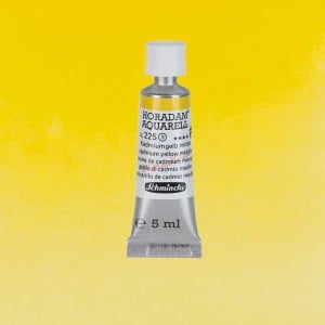 225 Cadmium Yellow Middle, akwarela Horadam Schmincke