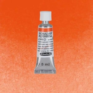 348 Cadmium Red Orange, akwarela Horadam Schmincke