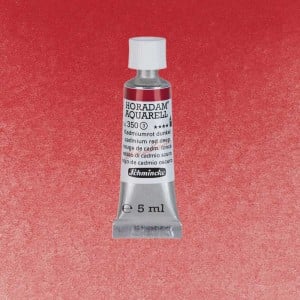 350 Cadmium Red Deep, akwarela Horadam Schmincke