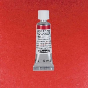 355 Transparent Red Deep, akwarela Horadam Schmincke