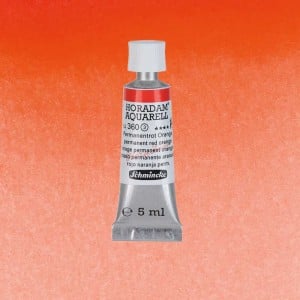 360 Permanent Red Orange, akwarela Horadam Schmincke