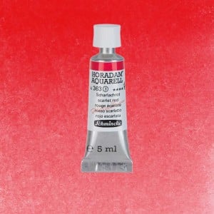 363 Scarlet Red, akwarela Horadam Schmincke
