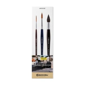 Escoda 8623 Michael Solovyev Set 1 - komplet pędzli akwarelowych