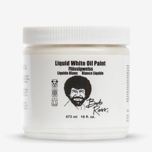 Bob Ross Liquid White Oil Paint 473ml - mokra farba olejna podkładowa