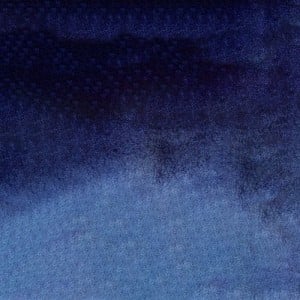819 Indigo Blue, akwarela Mission Tourmaline Two-tone Granulation MIJELLO