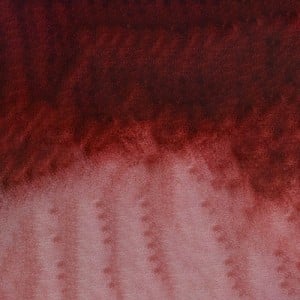 845 Flame Red, akwarela Mission Tourmaline Two-tone Granulation MIJELLO