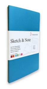 2 Szkicowniki Sketch&Note Blue/Green 125g 2 x 20ark - zestaw szkicowników